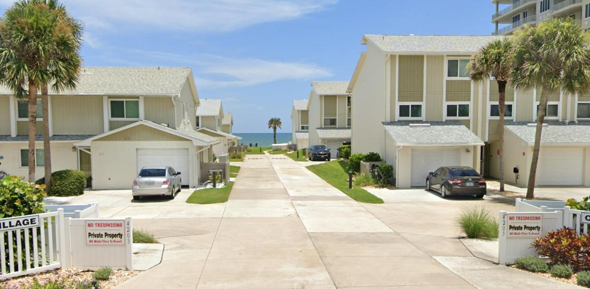 Zen Beach Retreat - Ocean View Townhouse -No Drive Beach New Smyrna Beach Exterior photo