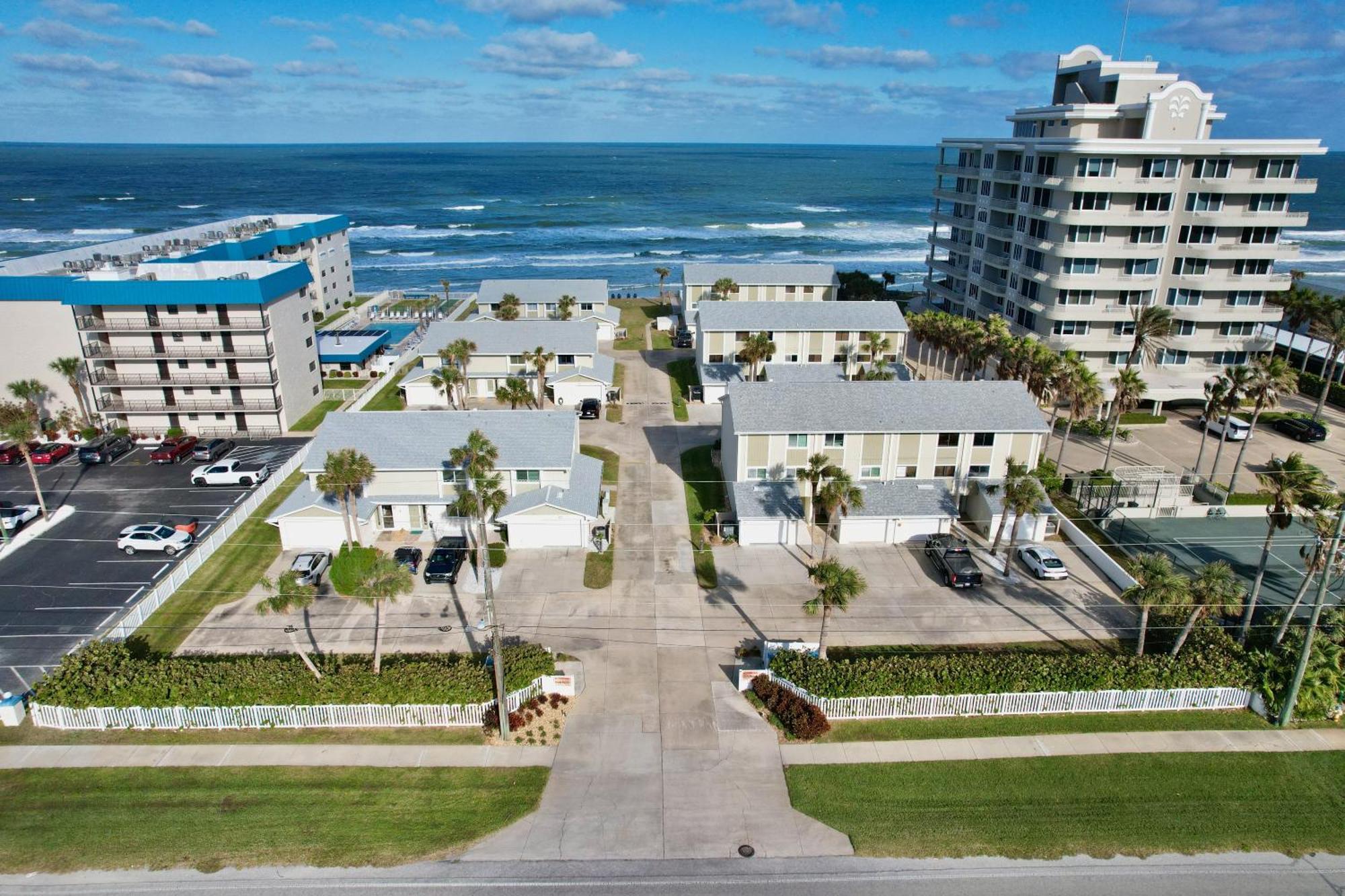 Zen Beach Retreat - Ocean View Townhouse -No Drive Beach New Smyrna Beach Exterior photo