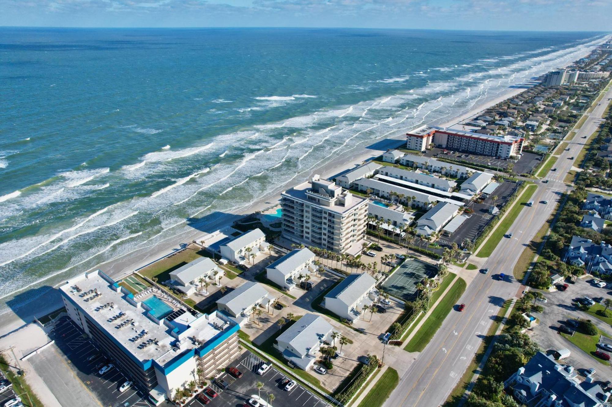 Zen Beach Retreat - Ocean View Townhouse -No Drive Beach New Smyrna Beach Exterior photo