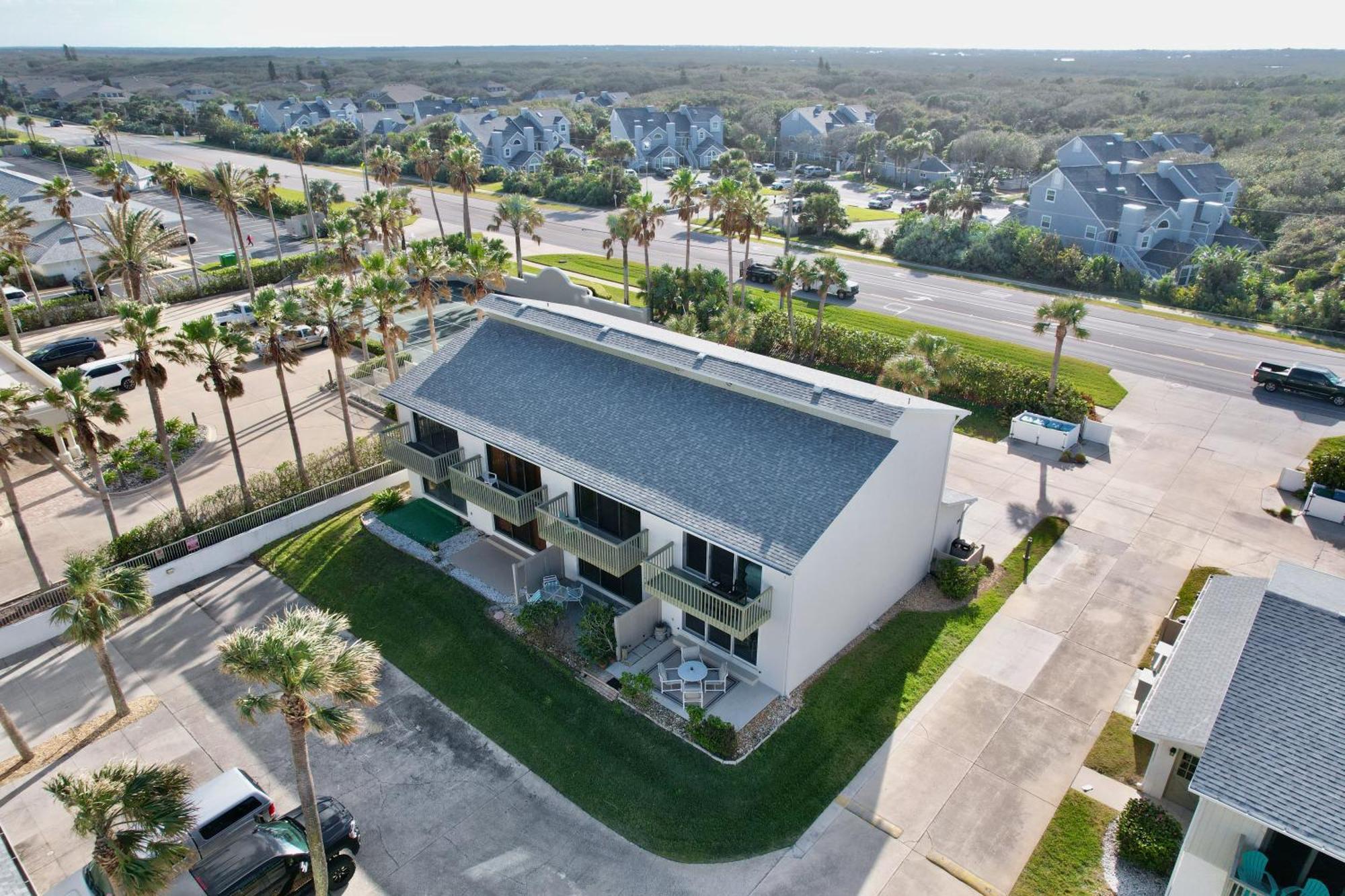 Zen Beach Retreat - Ocean View Townhouse -No Drive Beach New Smyrna Beach Exterior photo
