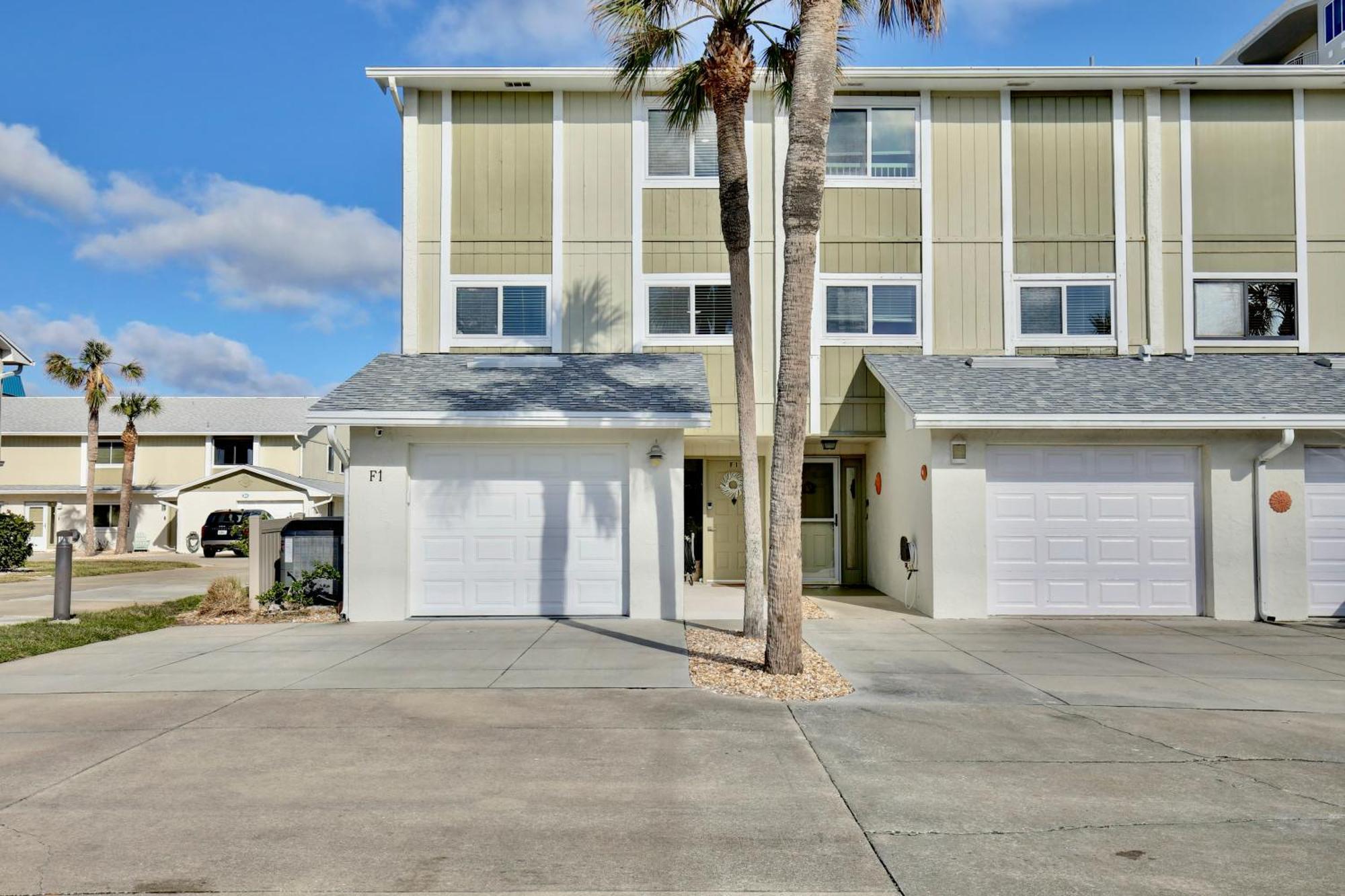 Zen Beach Retreat - Ocean View Townhouse -No Drive Beach New Smyrna Beach Exterior photo