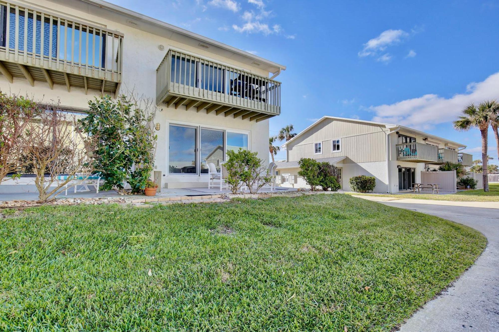 Zen Beach Retreat - Ocean View Townhouse -No Drive Beach New Smyrna Beach Exterior photo