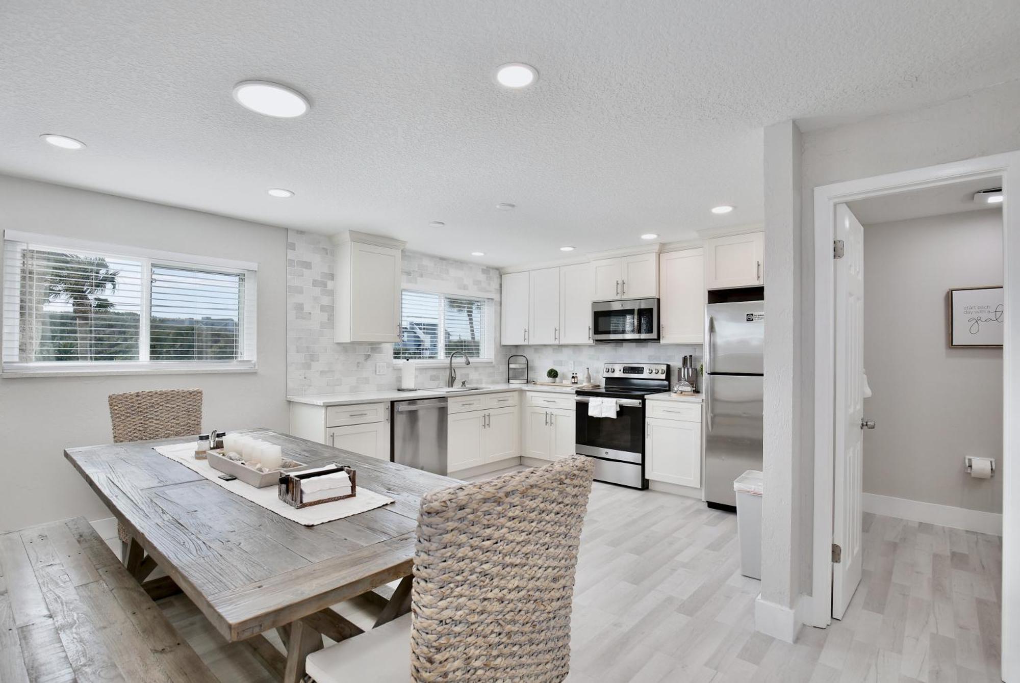 Zen Beach Retreat - Ocean View Townhouse -No Drive Beach New Smyrna Beach Exterior photo